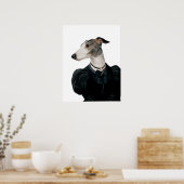DR-143-Whippet-Poster Poster (Küche)