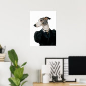 DR-143-Whippet-Poster Poster (Heimbüro)