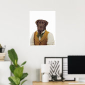 DR.149 Labrador Retriever Poster (Heimbüro)