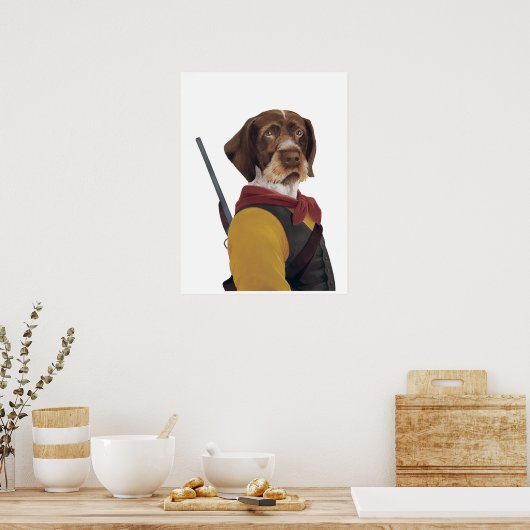 DR.152 "Gittaar-Poster" Poster (Küche)