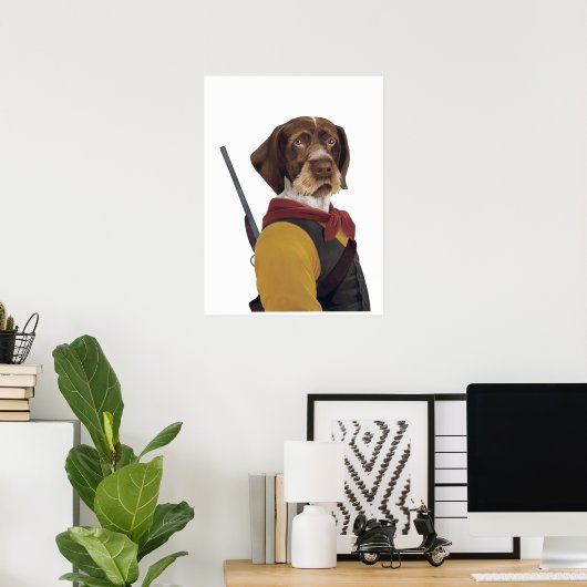 DR.152 "Gittaar-Poster" Poster (Heimbüro)