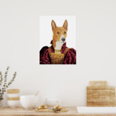 DR.208 Basenji-Plakat Poster (Küche)