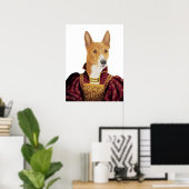 DR.208 Basenji-Plakat Poster (Heimbüro)