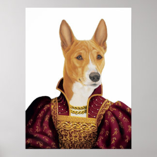 DR.208 Basenji-Plakat Poster