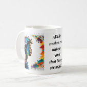 Dr.Anders Osborne Doktortitel - Positive Quote ADH Kaffeetasse (Vorderseite Links)