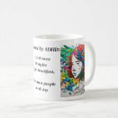 Dr.Anders Osborne Doktortitel - Positive Quote ADH Kaffeetasse (VorderseiteRechts)