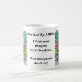 Dr.Anders Osborne Doktortitel - Positive Quote ADH Kaffeetasse (Mittel)