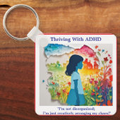 Dr.Anders Osborne Doktortitel - Positive Quote ADH Schlüsselanhänger (Vorderseite)