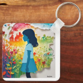 Dr.Anders Osborne Doktortitel - Positive Quote ADH Schlüsselanhänger (Rückseite)