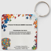 Dr.Anders Osborne Ph.D. "A.D.H.D." Schlüsselanhänger (Rückseite)