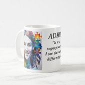 Dr.Anders Osborne Ph.D.- ADHD Gecoacht Kaffeetasse (Vorderseite Links)