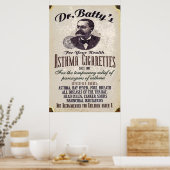 Dr. Batty Poster (Küche)
