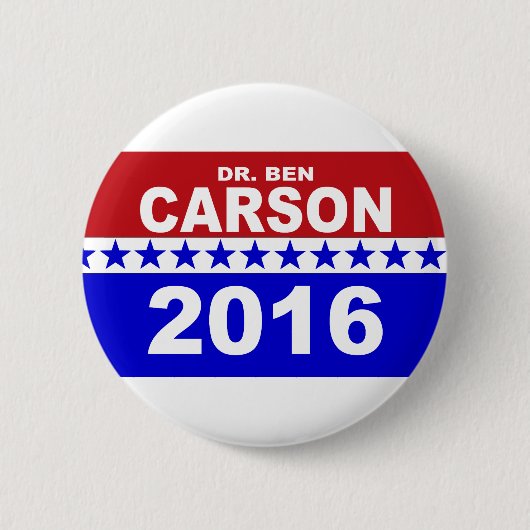 Dr. Ben Carson 2016 Button (Vorderseite)