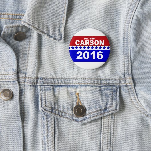 Dr. Ben Carson 2016 Button (Beispiel)