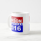 Dr. Ben Carson 2016 Kaffeetasse (Vorderseite Links)