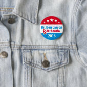 Dr. Ben Carson 2016 - Verordnung für Amerika Button (Beispiel)