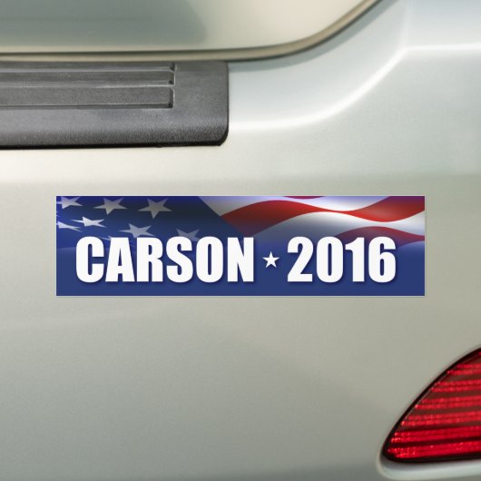 Dr. Ben Carson für Präsidenten Autoaufkleber (Auf Auto)