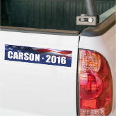 Dr. Ben Carson für Präsidenten Autoaufkleber (Auf Lkw)