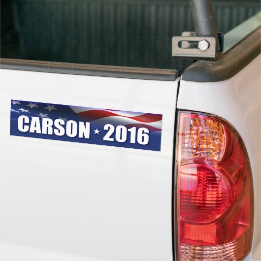Dr. Ben Carson für Präsidenten Autoaufkleber (Auf Lkw)