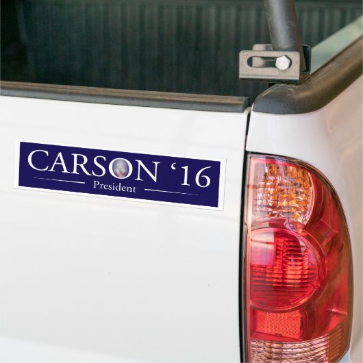 Dr. Ben Carson für Präsidenten Autoaufkleber (Auf Lkw)