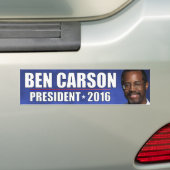 Dr. Ben Carson - Präsident 2016 Autoaufkleber (Auf Auto)