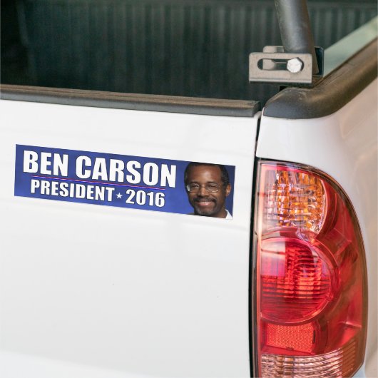 Dr. Ben Carson - Präsident 2016 Autoaufkleber (Auf Lkw)