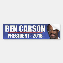Dr. Ben Carson - Präsident 2016 Autoaufkleber