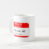 Dr. Ben Jerelbo, MD Kaffeetasse (Vorderseite Links)