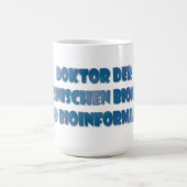 DR. Biometrie und Bioinformatik Kaffeetasse (Mittel)