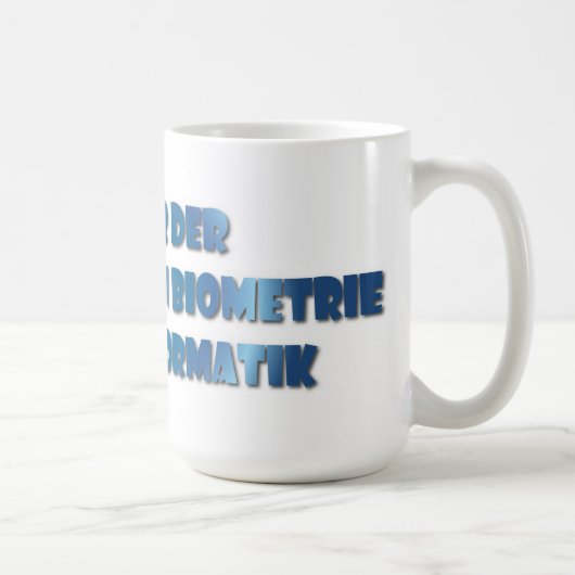 DR. Biometrie und Bioinformatik Kaffeetasse (Rechts)