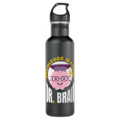 Dr. Brain Neurology Science Edelstahlflasche (Vorderseite)