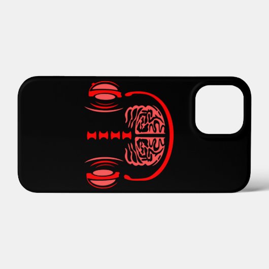 Dr. Brain Tissue Listing to Music Case-Mate iPhone Hülle (Rückseite (Horizontal))