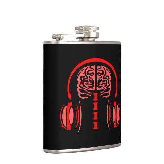 Dr. Brain Tissue Listing to Music Flachmann (Rechts)