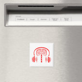 Dr. Brain Tissue Listing to Music Magnet (In Situ (Geschirrspüler))