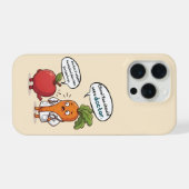 ​Dr. Carrot with His First Patient Funny  iPhone Hülle (Rückseite (Horizontal))