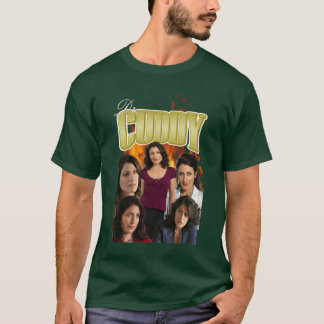 Dr Cuddy House MD Flammen Design vintage T-Shirt