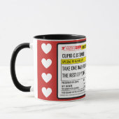 Dr. Cupids Valentine Love Prescription Tasse (Links)