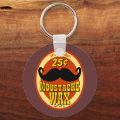 Dr. Dandy's Mustache Wax Schlüsselanhänger (Vorderseite)