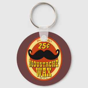 Dr. Dandys Schnurrbartwachs Schlüsselanhänger