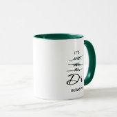 Dr. Dark Green Tasse (VorderseiteRechts)