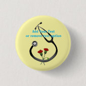 Dr. Day Stethoscope Button (Vorderseite)