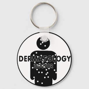 DR-DERMATOLOGIE-SILHOUETTE-LOGO SCHLÜSSELANHÄNGER