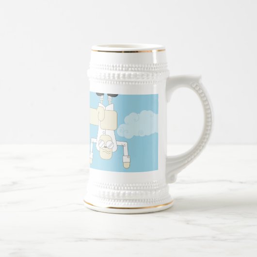 Dr. Dinkle Captured Beer Stein Bierglas (Rechts)