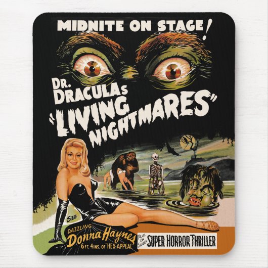 Dr. Draculas Living Nightmares Mousepad (Vorne)