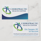 Dr. Eric Saugens ChiropracticVisitenkarte Visitenkarte (Vorne/Hinten)