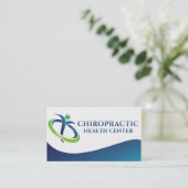 Dr. Eric Saugens ChiropracticVisitenkarte Visitenkarte (Stehend Vorderseite)