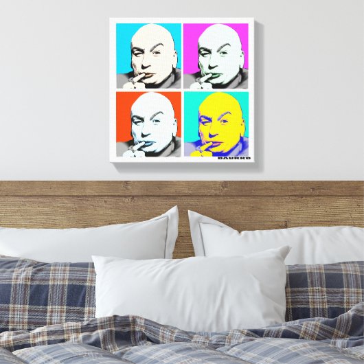 Dr. Evil Leinwanddruck (Insitu (Schlafzimmer))