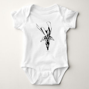 Dr. Fate Flug-Outline Baby Strampler