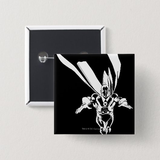 Dr. Fate Flying Kontur Button (Vorne & Hinten)