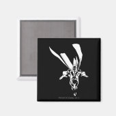 Dr. Fate Flying Kontur Magnet (Vorderseite/Rückseite)